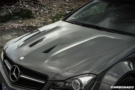 2012-2014 Mercedes Benz W204 C Class Coupe BKSS Style Wide Full Body Kit (Not Fit AMG) - Carbonado