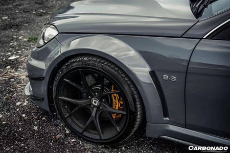 2012-2014 Mercedes Benz W204 C63 AMG Coupe BKSS Style Wide Full Body Kit - Carbonado Aero