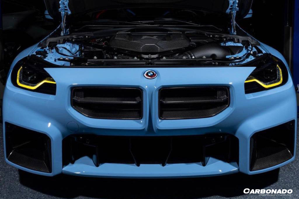 2021-2024 BMW M2 G87 OD-AP Style Dry Carbon FIber Down Grille - Carbonado