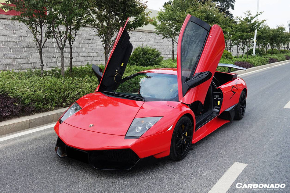 2001-2010 Lamborghini Murcielago SV Style Side Skirts - Carbonado