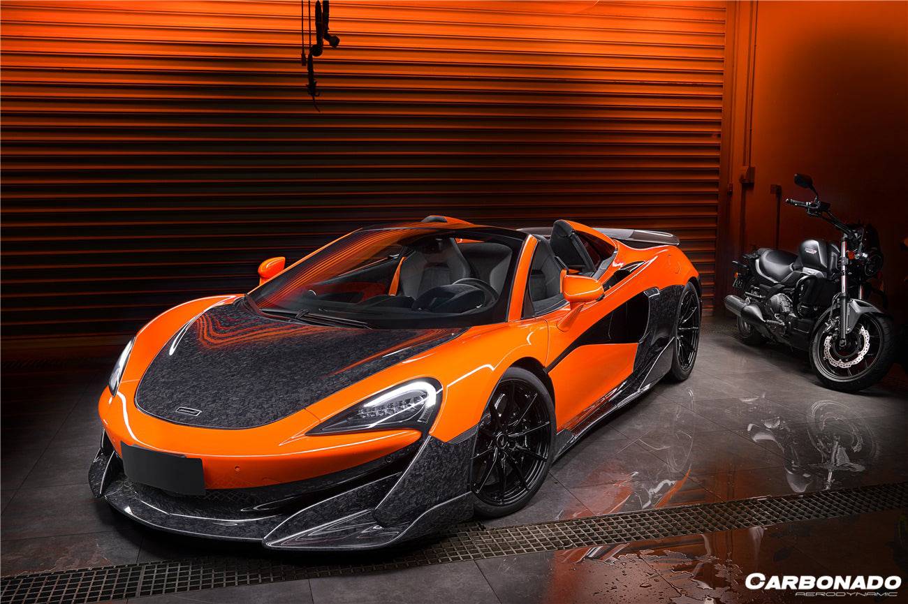 2018-2021 McLaren 540C & 570S & 600LT OEM Style Carbon Fiber Hood - Carbonado