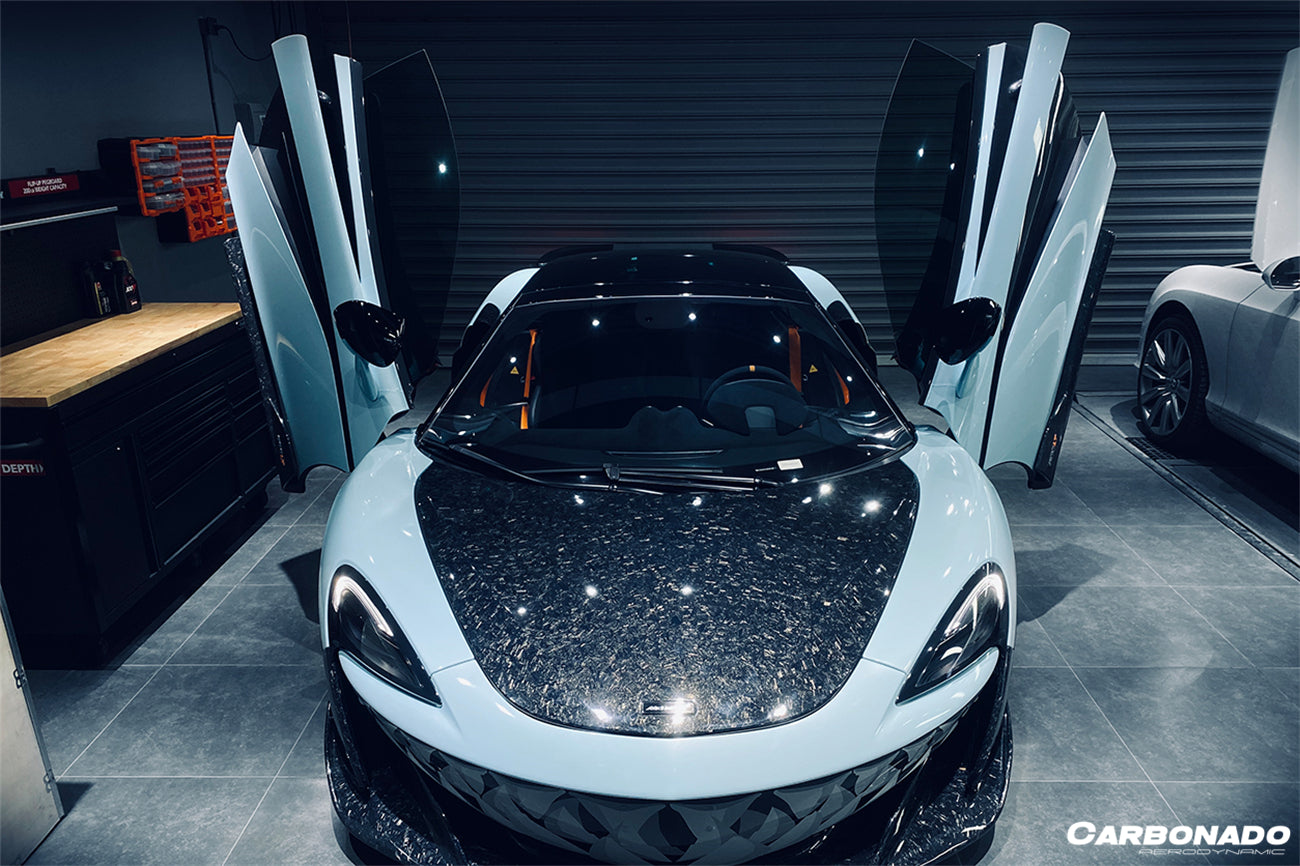 2018-2021 McLaren 540c 570s 600lt OEM Style Carbon Fiber Hood - Carbonado Aero