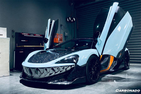2018-2021 McLaren 540c 570s 600lt OEM Style Carbon Fiber Hood - Carbonado Aero