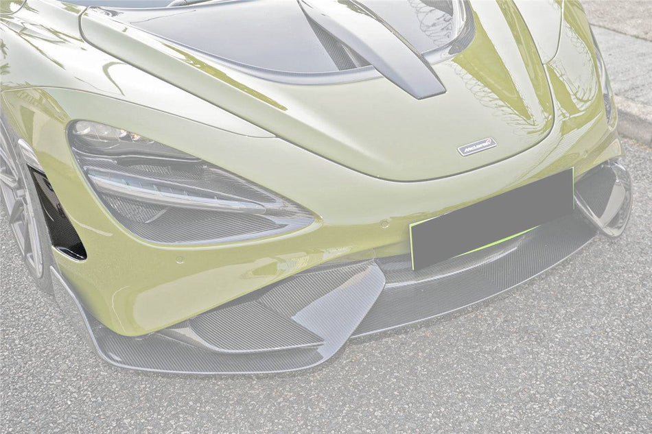 2017-2022 McLaren 720S Carbon Fiber Front Bumper Side Air Vents Replacement - Carbonado
