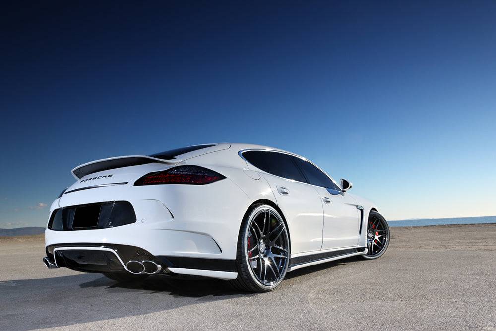 2013-2016 Porsche Panamera 970.2 FD Style Carbon Fiber Trunk Spoiler - Carbonado