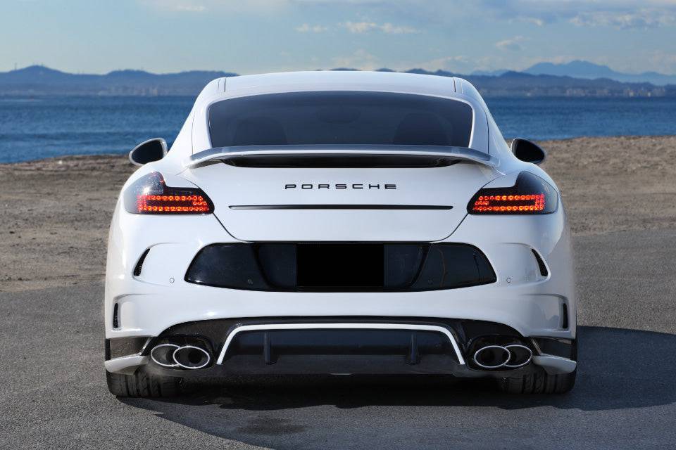 2013-2016 Porsche Panamera 970.2 FD Style Carbon Fiber Trunk Spoiler - Carbonado Aero