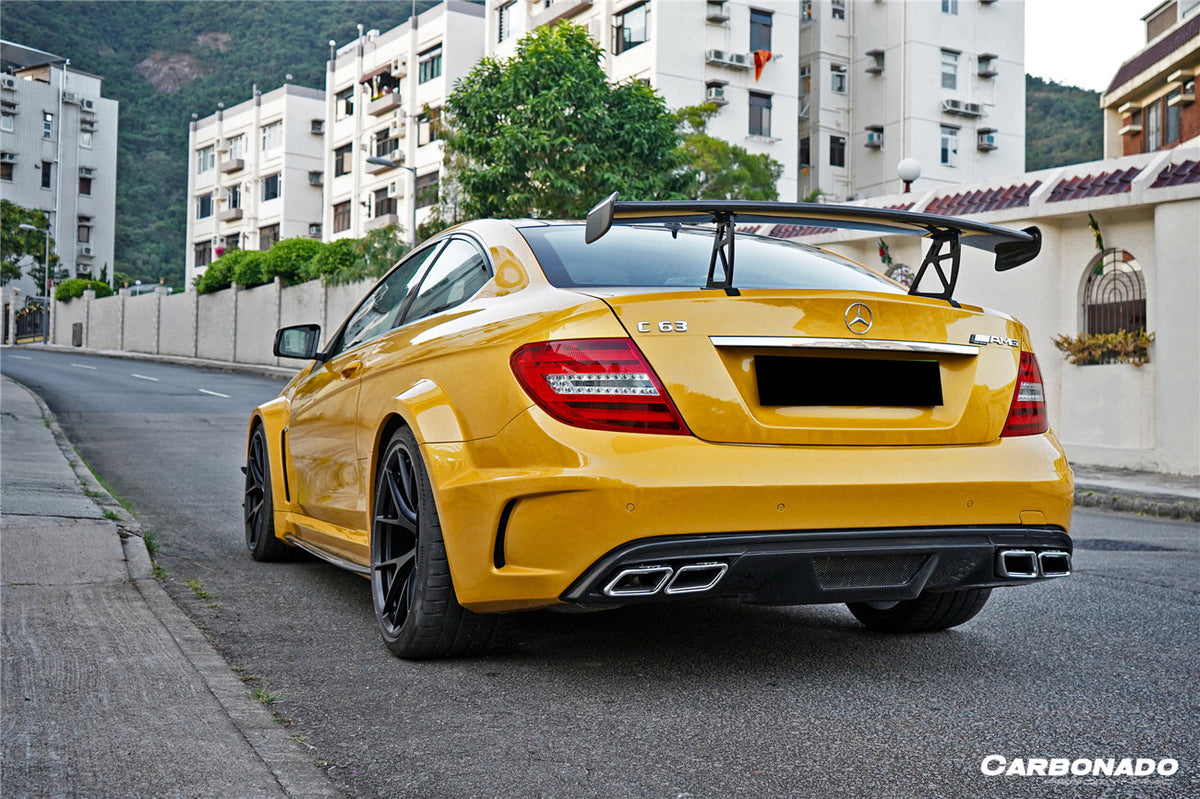 2012-2014 Mercedes Benz W204 C Class Coupe BKSS Style Wide Full Body Kit - Carbonado Aero