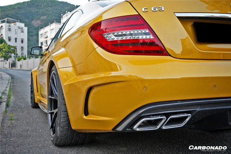2012-2014 Mercedes Benz W204 C Class Coupe BKSS Style Wide Full Body Kit - Carbonado Aero