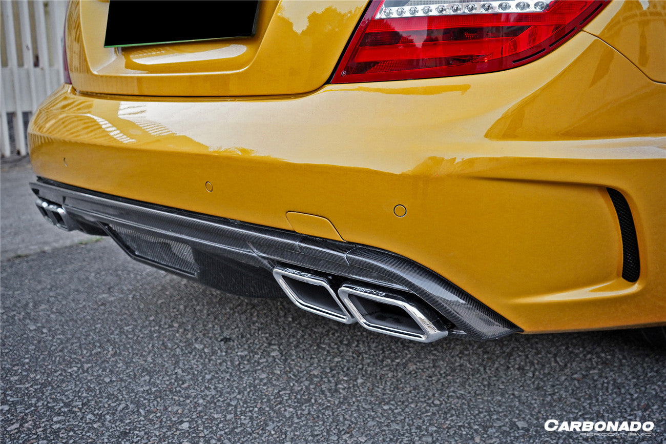 2012-2014 Mercedes Benz W204 C Class Coupe BKSS Style Wide Full Body Kit - Carbonado Aero