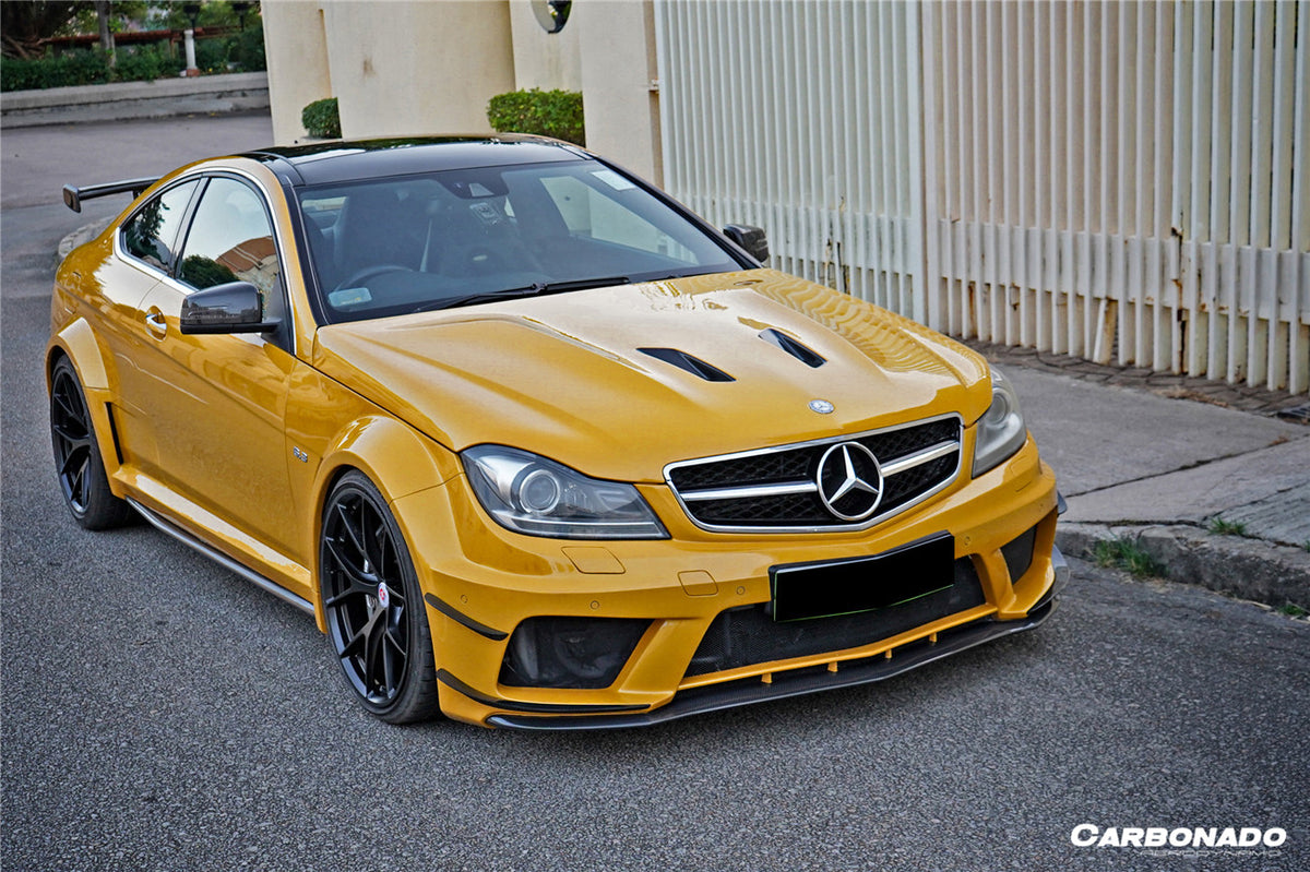 2012-2014 Mercedes Benz W204 C Class Coupe BKSS Style Wide Full Body Kit - Carbonado Aero