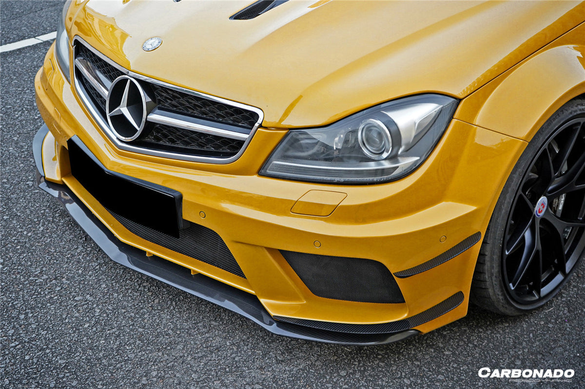 2012-2014 Mercedes Benz W204 C Class Coupe BKSS Style Wide Full Body Kit - Carbonado Aero