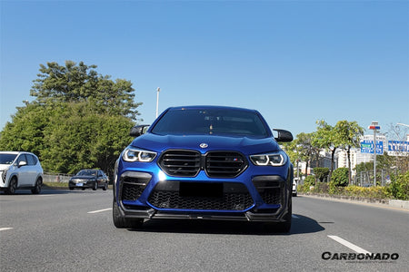 2020-2023  BMW X6M F96 AD Style Dry Carbon Fiber Front Lip - Carbonado