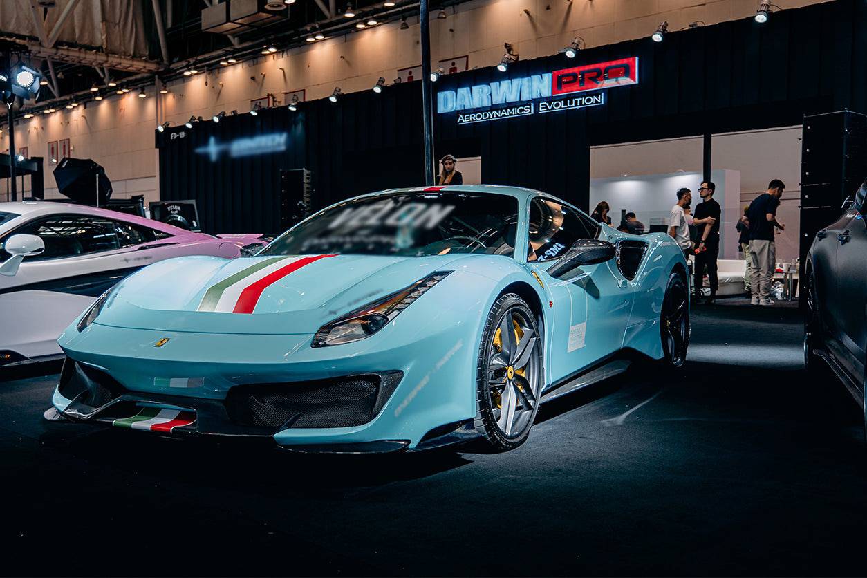 2015-2020 Ferrari 488 Pista | GTB | Spider OEM Style Carbon Fiber 
