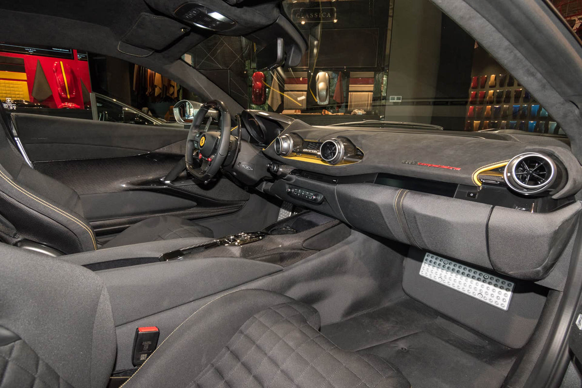 2017-2024 Ferrari 812 Superfast & GTS OE Style Dry Carbon Fiber Doo Panel Interior - Carbonado