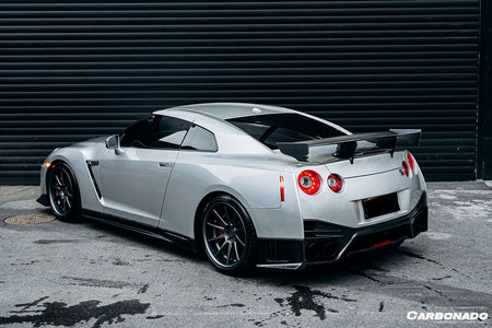 2008-2022 Nissan GTR R35 CBA/DBA/EBA NISMO Style Rear Bumper - Carbonado