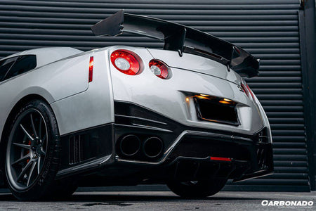 2008-2022 Nissan GTR R35 CBA/DBA/EBA NISMO Style Rear Bumper - Carbonado