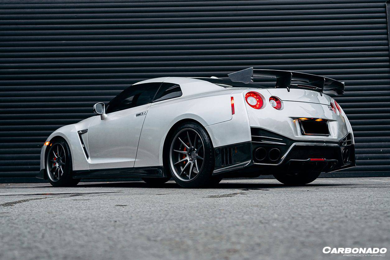 2008-2022 Nissan GTR R35 CBA/DBA/EBA NISMO Style Rear Bumper - Carbonado Aero