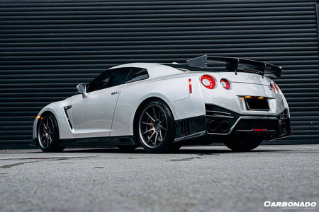2008-2022 Nissan GTR R35 CBA/DBA/EBA NISMO Style Rear Bumper - Carbonado Aero