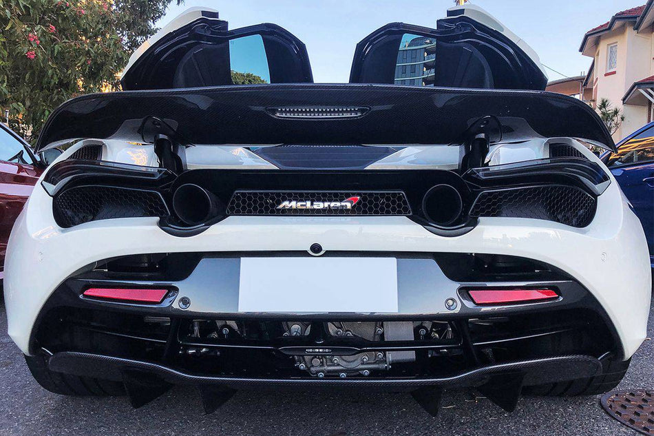 2017-2022 McLaren 720S OEM Style Carbon Fiber Rear Diffuser - Carbonado