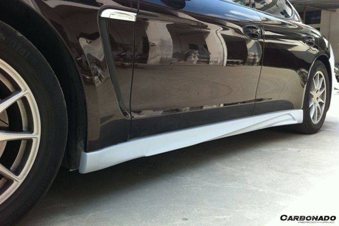 2010-2013 Porsche Panamera 970.1 ARN Style Side Skirts - Carbonado