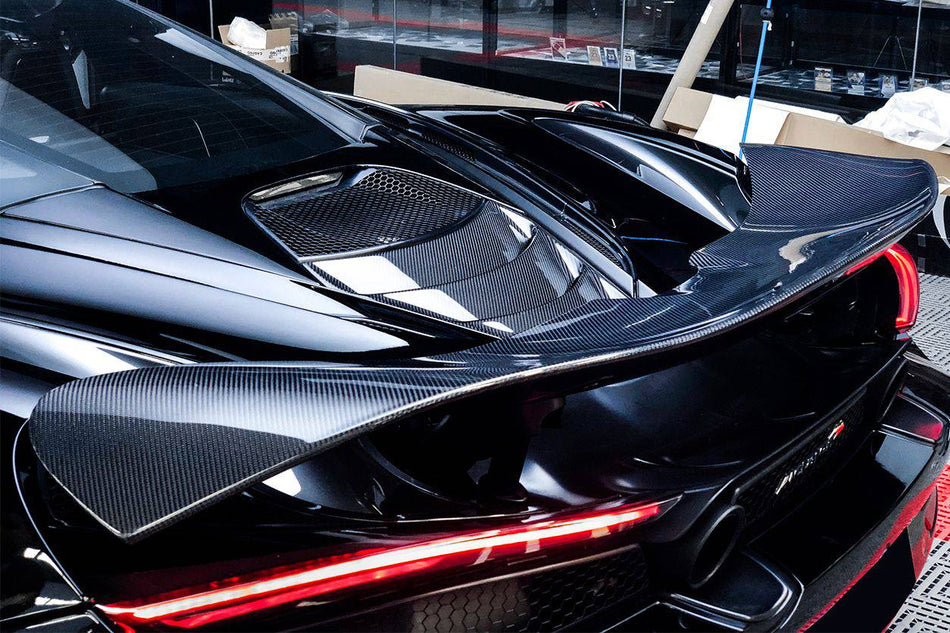 2017-2022 McLaren 720S OEM Style Carbon Fiber Trunk Spoiler - Carbonado