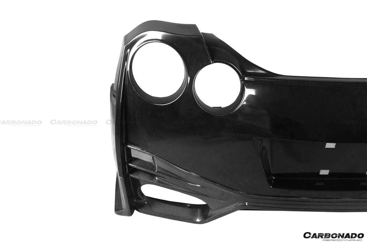 2008-2022 Nissan GTR R35 CBA/DBA/EBA NISMO Style Rear Bumper - Carbonado Aero