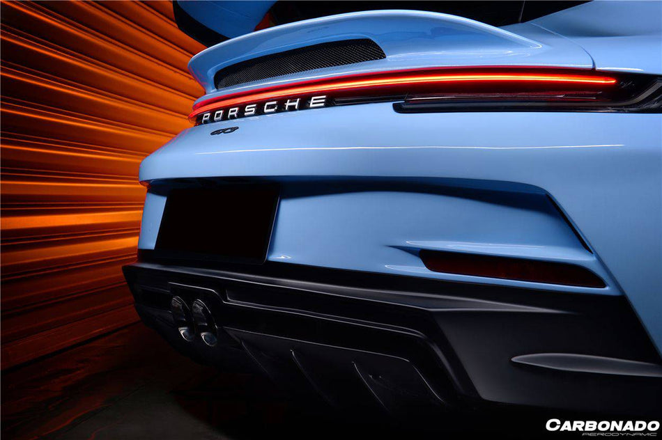 2019-2023 Porsche 911 992 Carrera/S/4/4S/Targa/Cabriolet GT3 Style Rear Bumper - Carbonado