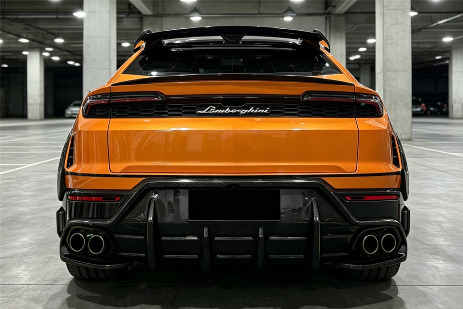 2025-UP Lamborghini Urus SE UB Style Autoclave Carbon Fiber Rear Diffuser Lip