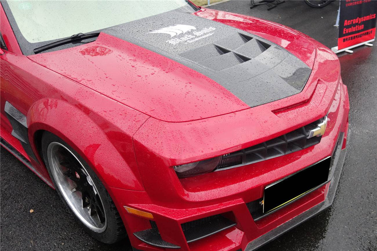 2010-2015 Chevrolet Camaro DP Style Hood - Carbonado