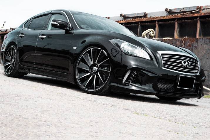 2011-2014 Infiniti Q70 M37 M35 M25 WD Style Full Body Kit - Carbonado