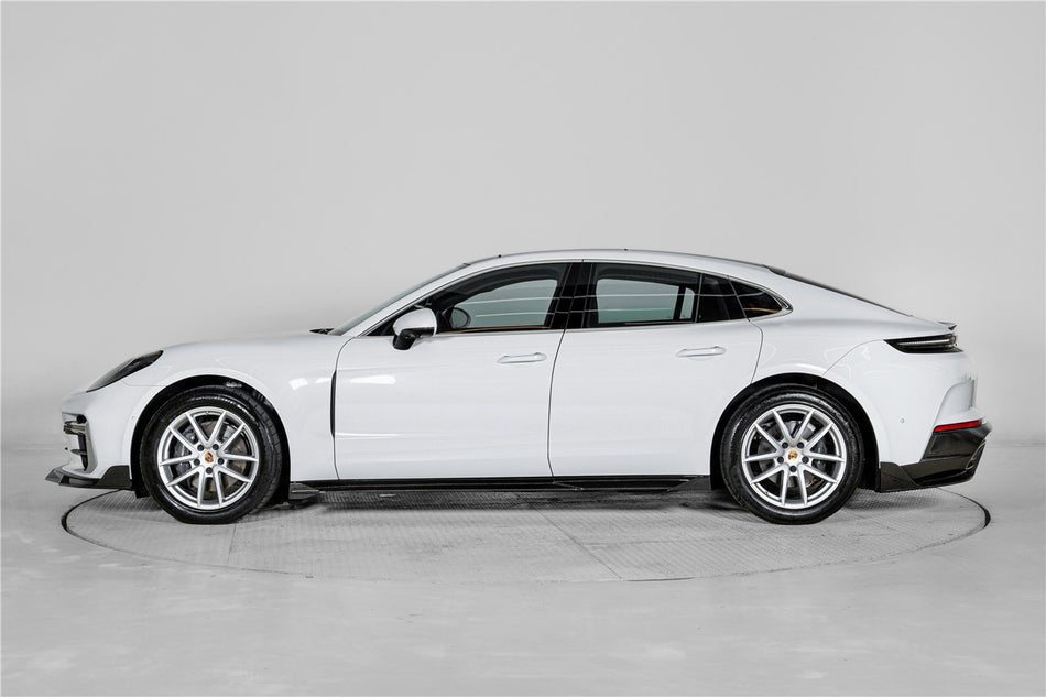 2024-2026 Porsche Panamera 976 KDA Style Autoclave Carbon Fiber Side Skirts | Fits S, E-Hybrid, Sport Turismo, Turbo, Turbo s, GTS, Turbo E-Hybrid, Turbo s E-Hybrid