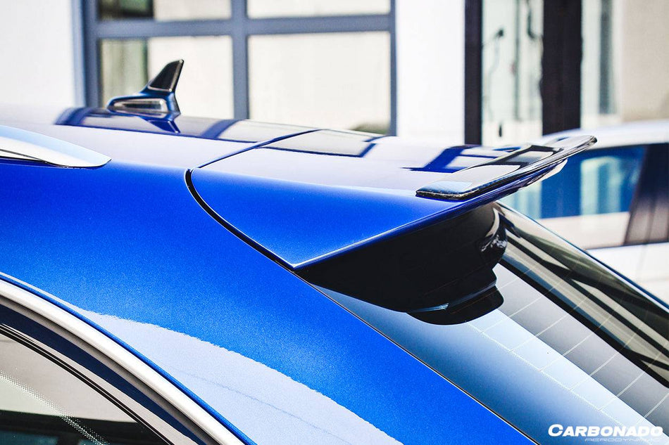 2013-2018 Audi RS6 Avant MN Style Carbon Fiber Roof Spoiler - Carbonado