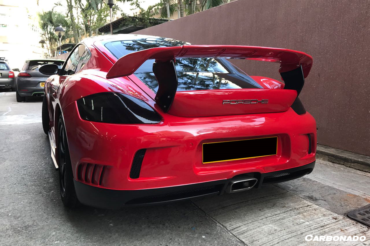 2005-2008 Porsche Boxster 987 TA Style Rear Bumper and Trunk Spoiler ...