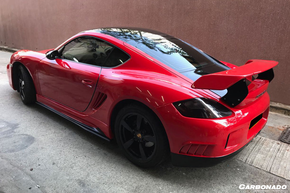 Parachoques trasero estilo Porsche Cayman 987 TA 2005-2008