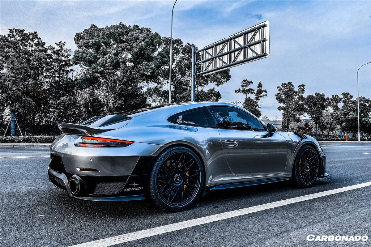 2012-2015 Porsche 911 991.1 Carrera/S GT2RS Style Rear Bumper ( Need Change 991.2 Tailight) - Carbonado Aero