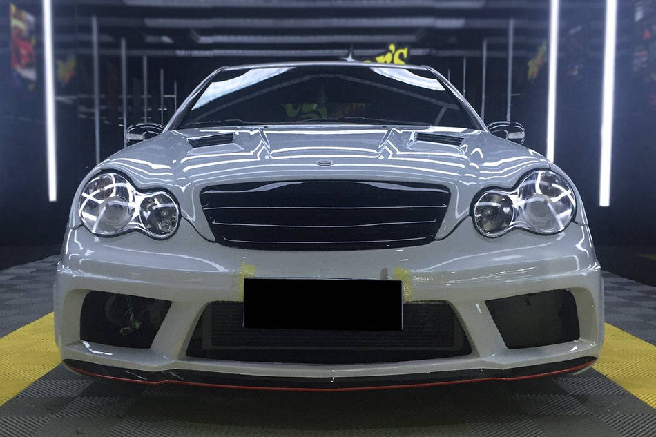 2001-2007 Mercedes Benz W203 C Class AMG3 Style Front Bumper