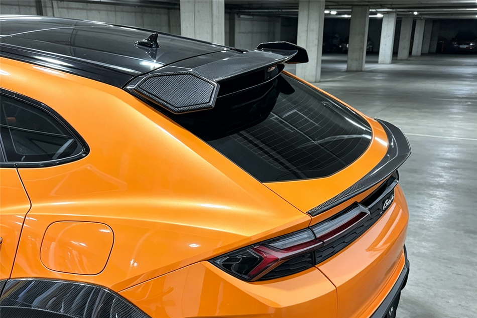 2025-UP Lamborghini Urus SE UB Style Autoclave Carbon Fiber Trunk Spoiler