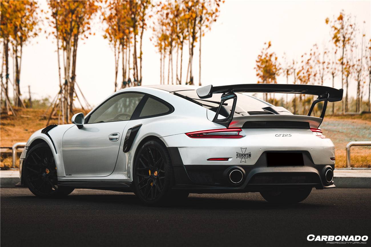 2012-2015 Porsche 911 991.1 Carrera/S GT2RS Style Rear Bumper ( Need Change 991.2 Tailight) - Carbonado Aero