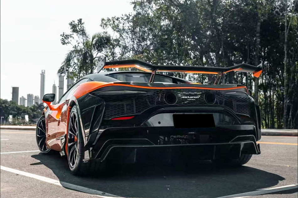 2023-UP McLaren Artura Coupe | Spider AM Style Autoclave Carbon Fiber Rear Diffuser Lip