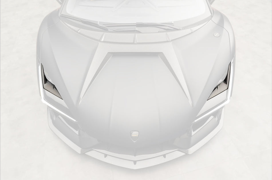 Parachoques delantero estilo Lamborghini Gallardo LP570 2004-2008