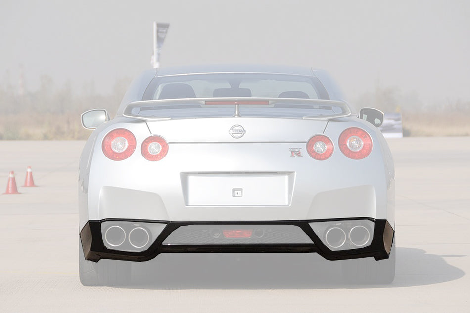 2008-2011 Nissan GTR R35 CBA OEM Style Carbon Fiber Rear Lip