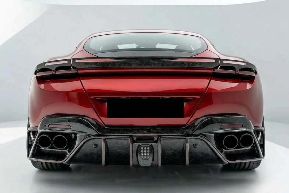 2020-2026 Ferrari ROMA Msy Style Autoclave Carbon Fiber Rear Diffuser