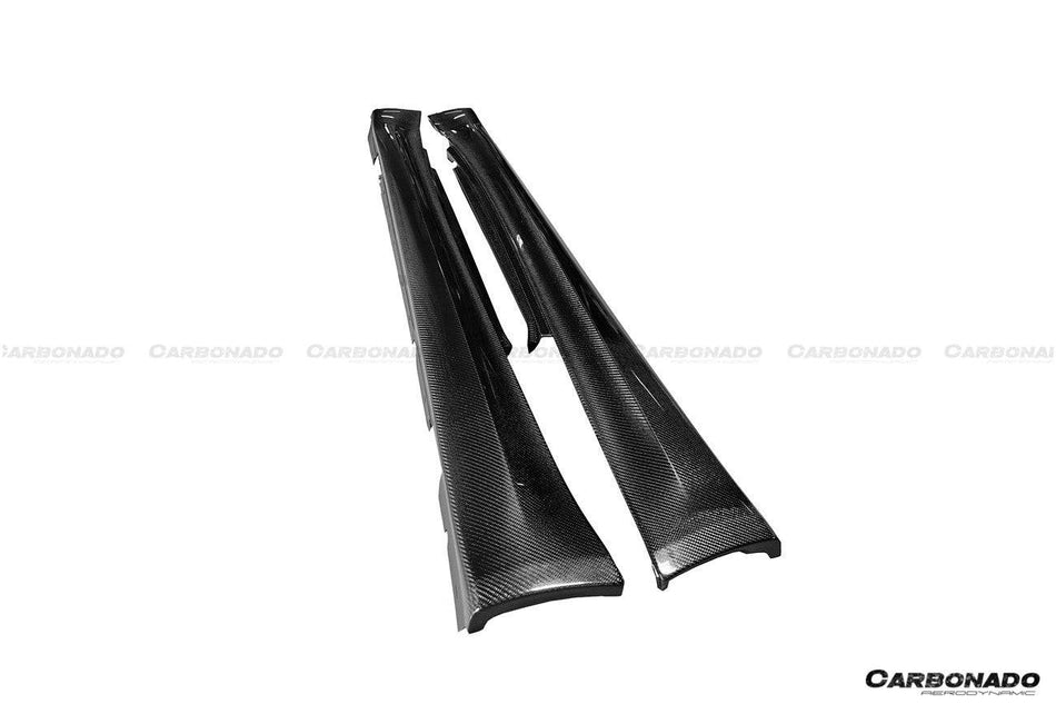 2011-2012 BMW 1M E82 OEM Carbon Fiber Side Skirts ( Or For 1 Series Convert to 1M)