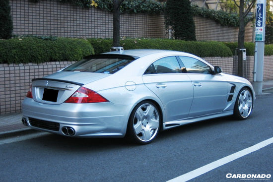 2005-2009 Mercedes Benz W219  Cls Class L Style Side Skirts - Carbonado Aero