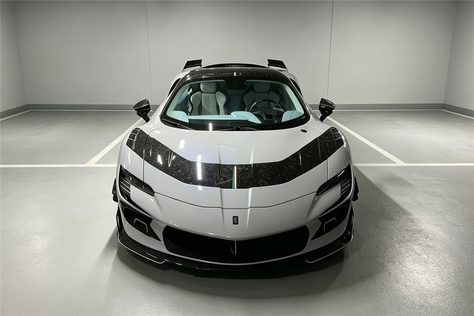 2020-UP Ferrari Autoclave Carbon Fiber Full Body Kit Carbonado (MSY) Fits: SF90 Spider
