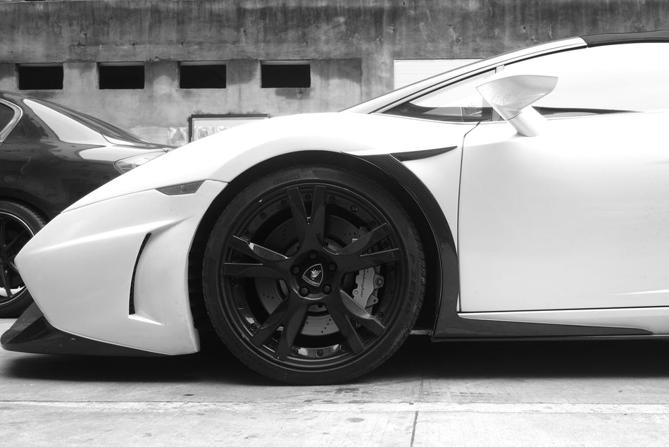 Extracto de calor de fibra de carbono estilo OEM Lamborghini Gallardo Coupe 2004-2008