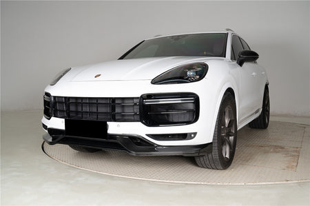 2018-2023 Porsche 9Y0.1 Cayenne SD & Turbo & Turbo GT KT-Style Front Lip - Carbonado