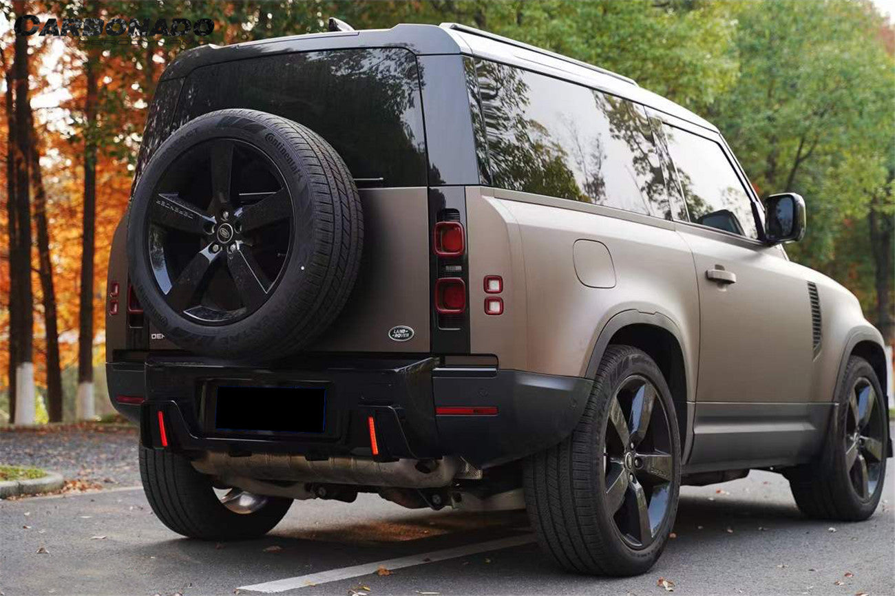 2020-2024 Land Rover Defender rock style Rear Lip & with LED Light ...