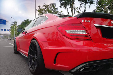 2012-2014 Mercedes Benz W204 C63 AMG Coupe BKSS Style Wide Full Body Kit - Carbonado Aero