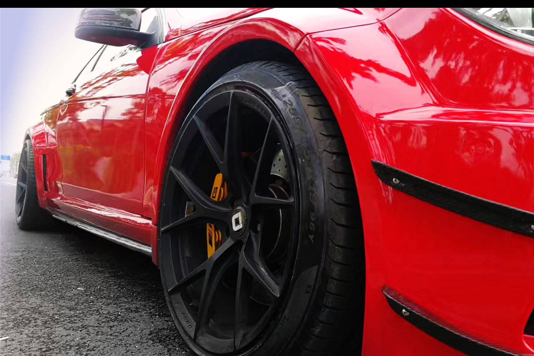 2012-2014 Mercedes Benz W204 C63 AMG Coupe BKSS Style Wide Full Body Kit - Carbonado Aero